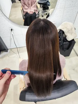 ロング 角谷 貫太郎のヘアスタイル