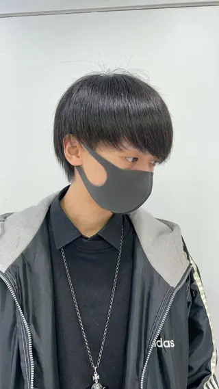 ミディアム カラー パーマ ヘアアレンジ メンズ キッズ メンズ特化美容師 aiの眉毛・アイブロウイメージ