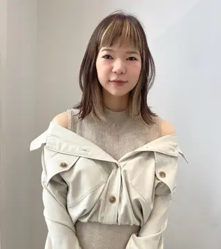 ミディアム カラー ショート/ボブ ⌒shioriのヘアスタイル