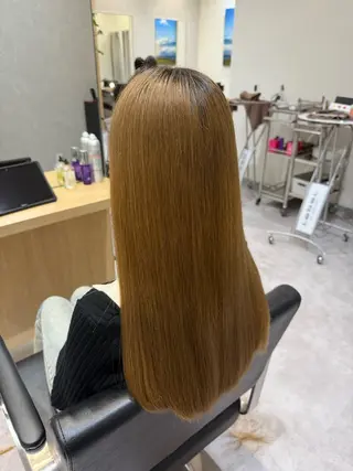 ロング カラー ✨髪質改善/縮毛矯正 ✨FURUSHO聖波のヘアスタイル