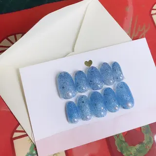 ネイル 大分S.Nail ⟡.*💠🫧のネイルデザイン