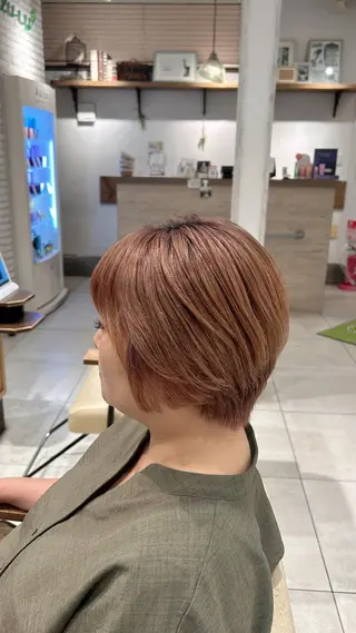 ショート 河野穂香 /パーマモデル募集中のヘアスタイル