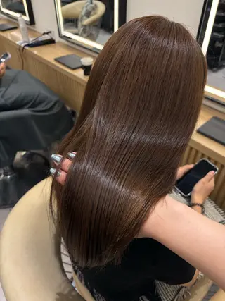 ロング カラー YUI  透明感🌱 艶カラー🍓浦和のヘアスタイル