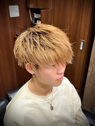 メンズ 三瓶まい  メンズ/ レディースカット✂️のヘアスタイル