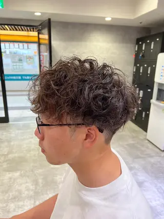 メンズ _WHITE 若狭のヘアスタイル