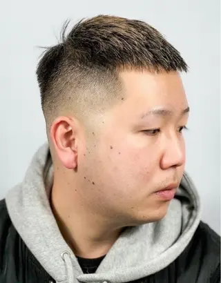 ショート メンズ HIRO GINZA 銀座一丁目店のヘアスタイル