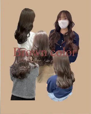 ミディアム DRIP HONOKAのヘアスタイル