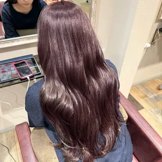 ロング カラー 柔らかいbeige ¦韓国¦🩰マユ🩰のヘアスタイル