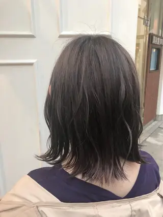 ミディアム カラー 🫟Blanco🫟 Color&Careのヘアスタイル
