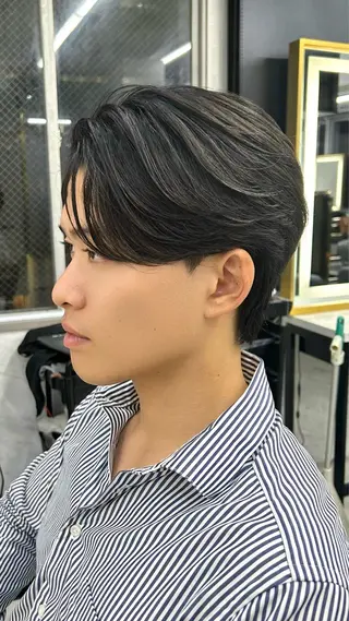 ショート パーマ メンズ メンズスタイリスト 前田雄輝のヘアスタイル