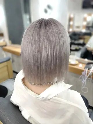 ショート カラー 🫧あ お🫧 心斎橋のヘアスタイル