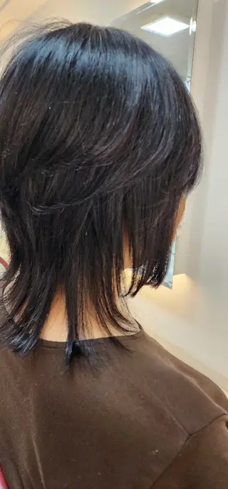 セミロング カラー hairmake Juinのヘアスタイル