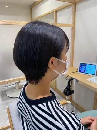 ショート spinhair荻野 莉帆のヘアスタイル