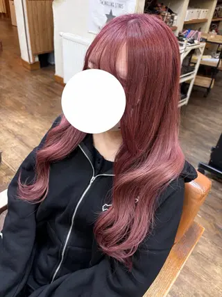 ロング くどう りんかのヘアスタイル