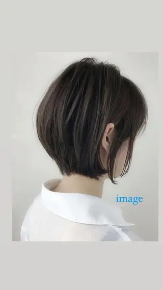 ショート ♡レイヤーボブ パーマ/うらら♡のヘアスタイル