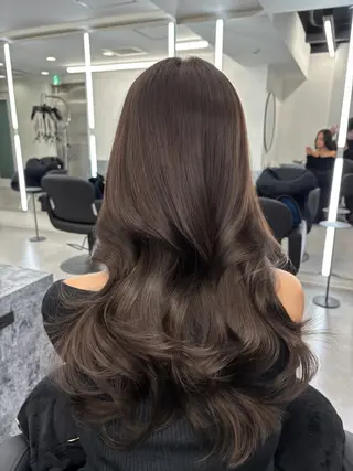ロング カラー 東 奎吾のヘアスタイル
