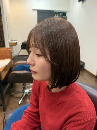 ミディアム みいな カラーモデル様募集中のヘアスタイル