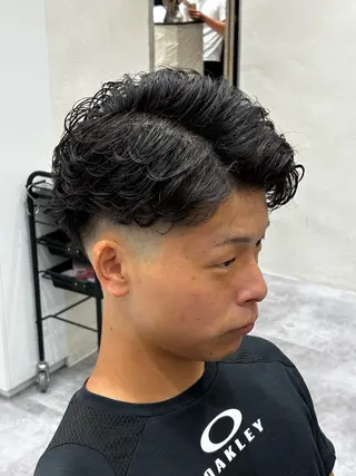 ショート パーマ メンズ mikuto メンズ/パーマのヘアスタイル