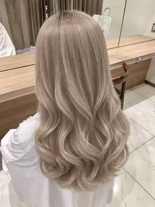 ロング カラー 【メンズパーマ✨️ 髪質改善矯正】岩城のヘアスタイル