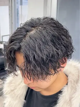 パーマ メンズ 🔱OVARL🔱 メンズパーマ/たいがのヘアスタイル