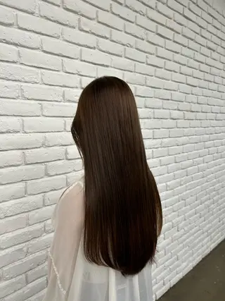 ロング カラー 🌼REINA🌼 毛流れカット🌼赤坂のヘアスタイル