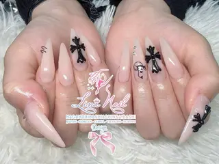 セミロング Linanail Nambaのネイルデザイン