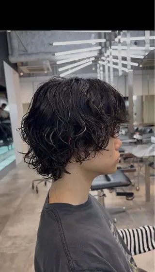 パーマ メンズ 【fifth】渡部 永遠のヘアスタイル
