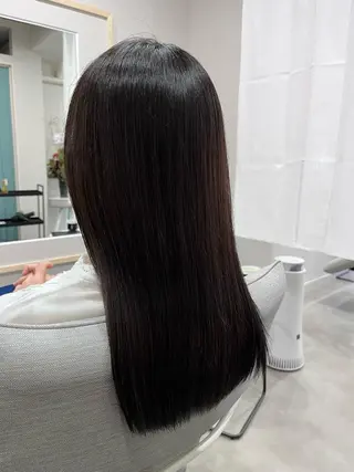 ロング カラー liL hair サトウリョウタのヘアスタイル