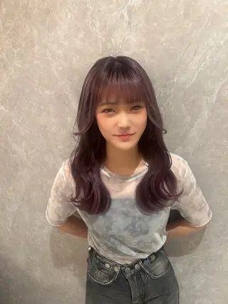ロング カラー 梅田サロン✨ TAISHIのヘアスタイル