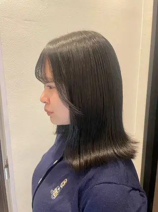 ミディアム 田中 瑞希のヘアスタイル