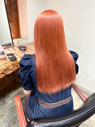カラー ヘアアレンジ 🤎ono/ 切りっぱなしボブ🤎のヘアスタイル