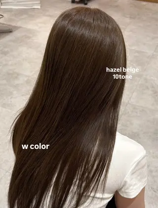 カラー 脇 幸枝のヘアスタイル
