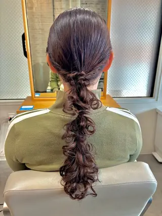 ロング rinrin 天文館のヘアスタイル