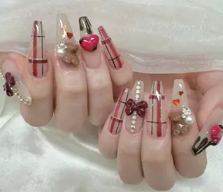 ネイル OCEAN nail パラジェル　取扱い店のネイルデザイン