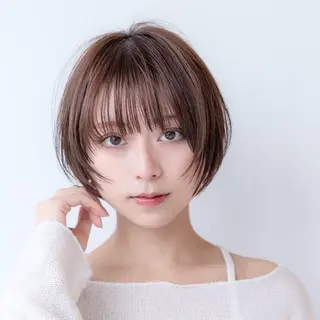 ショート カラー 田中航平/渋谷ボブ/ レイヤーボブのヘアスタイル