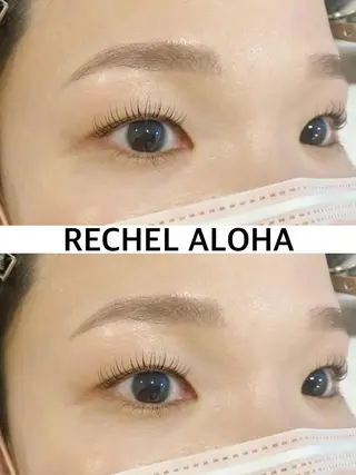 マツエク・マツパ RECHEL ALOHA　茨木店のマツエク・マツパデザイン