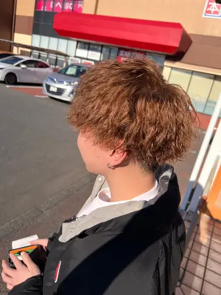 ショート パーマ KENTO 【茨城1の縮毛矯正】のヘアスタイル