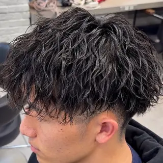 ショート 🪶フェザーパーマ& 縦落ちパーマ/かずまのヘアスタイル