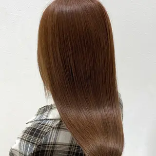 ロング カラー ⟡.·Fuka/ ヘアメ🎀暖色カラーのヘアスタイル