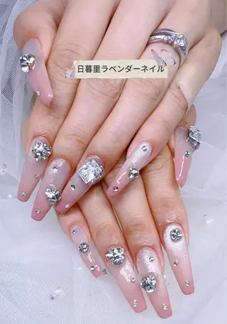 ネイル ラベンダー💖日暮里 ルル💖ネイルのネイルデザイン
