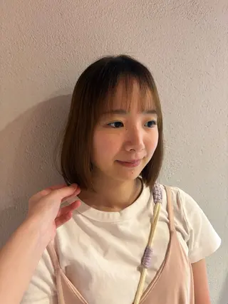 ショート Keina/レイヤー /透明感カラー🎀のヘアスタイル