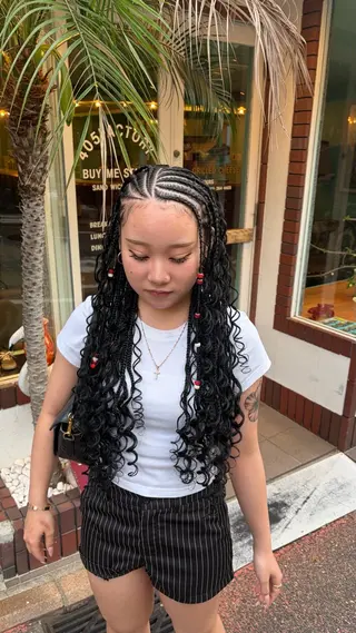 ヘアアレンジ 水野 明羽のヘアスタイル