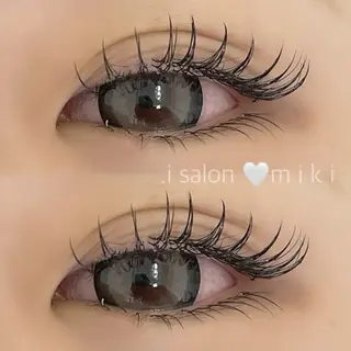 マツエク・マツパ .i salon🤍 m i k iのマツエク・マツパデザイン