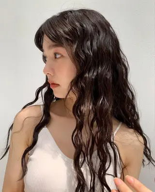 ロング カラー 透明感カラー/レイヤ ー🌙Honokaのヘアスタイル