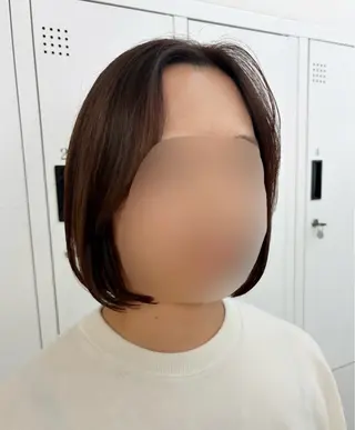 ショート 【暖色系艶髪×ボブ】 🍒kaede🍒のヘアスタイル