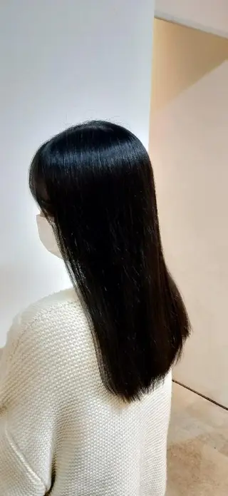 ロング 安藤 浩樹のヘアスタイル
