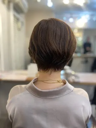 ショート 🫧透明感カラー🫧 佐野花苗[新宿]のヘアスタイル