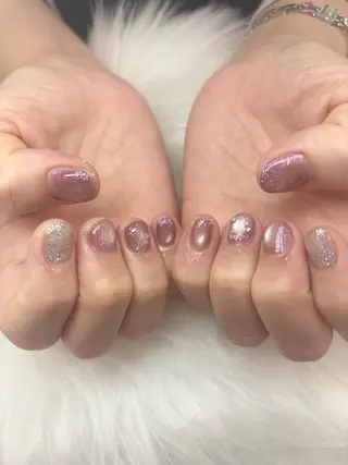 ショート aoz asukaのネイルデザイン