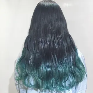 ロング カラー ヘアアレンジ 柔らか垢抜けｶﾗｰと ｶｯﾄ🫧ASUKAのヘアスタイル