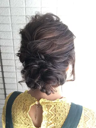 ミディアム カラー 広がり、まとまらない お悩み改善/ 中田のヘアスタイル